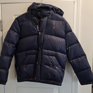 Like NEW POLO RALPH LAUREN Boys Puffer Blue Jacket - XL (18-20)